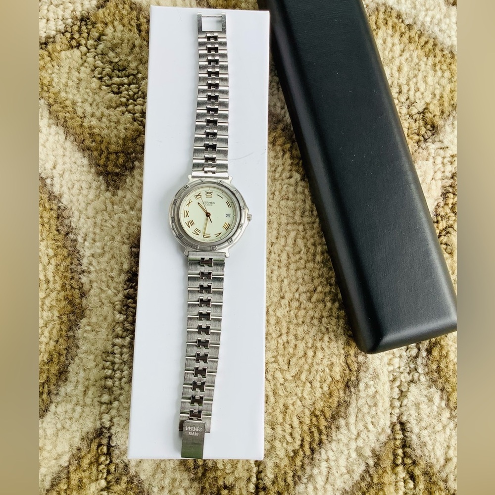 Mens authentic HERMES wristwatch ๐๐๐ - Picture 11 of 12